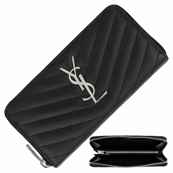 楽天市場】【10%OFF】 サンローラン 長財布 フルジップウォレット