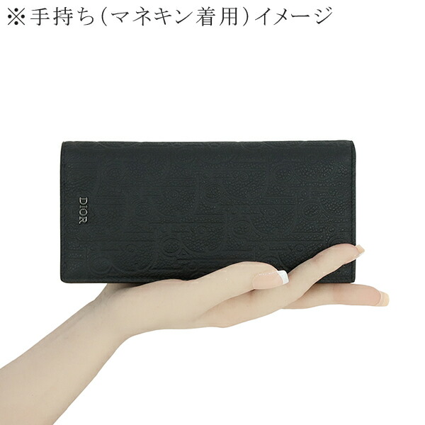 楽天市場】【新品】 ディオール 長財布 二つ折りロングウォレット