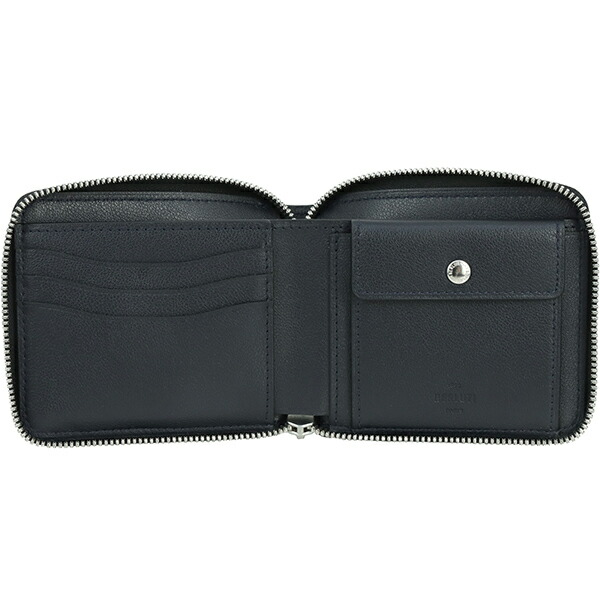楽天市場】【超美品】 ベルルッティ 二つ折り財布 ラウンドジップ
