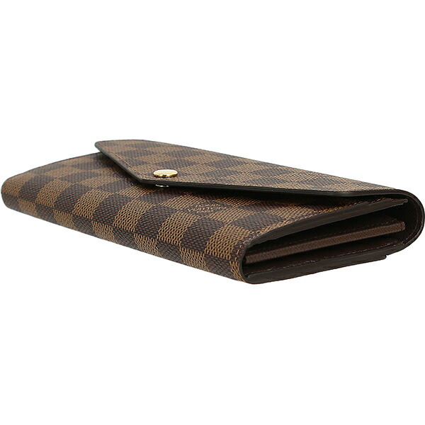 楽天市場】【新品】 ルイヴィトン 長財布 ポルトフォイユ サラ ダミエ