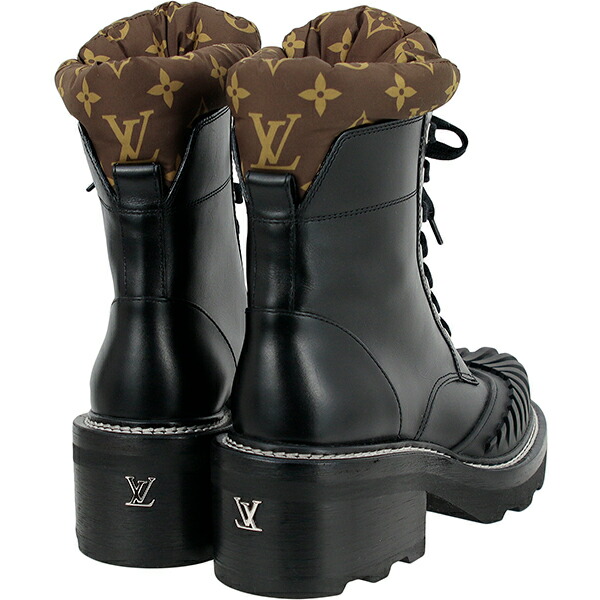 楽天市場】【未使用品】 ルイヴィトン ブーツ LVボブール ライン
