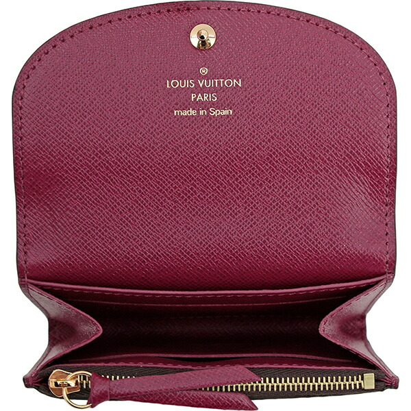 楽天市場】【10%OFF】 ルイヴィトン ミニ財布 ポルトモネ ロザリ