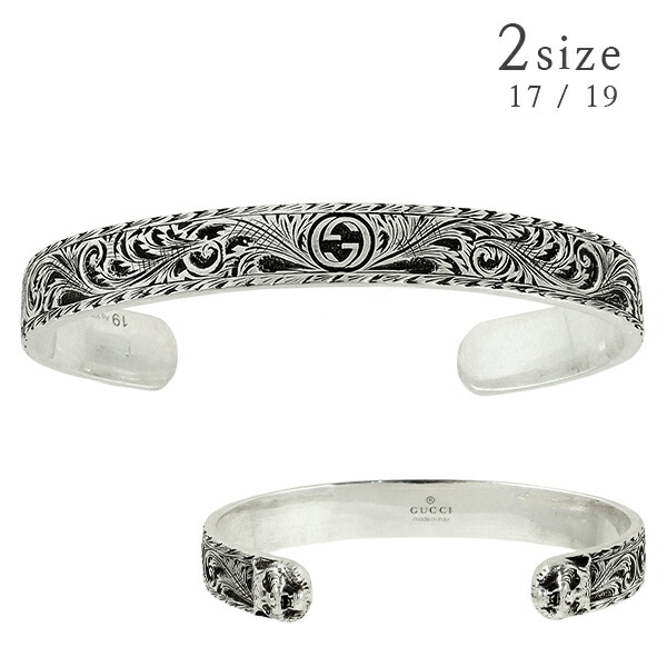 楽天市場】【新品】 グッチ バングル インターロッキング G キャット