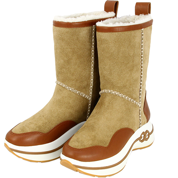 楽天市場】TORY BURCH トリーバーチ ファーブーツ 23.5cm 6.5サイズ