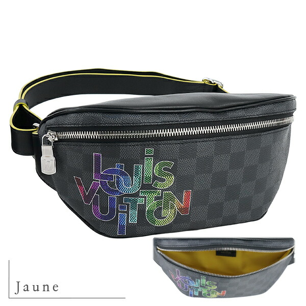 楽天市場】ルイヴィトン バムバッグ ダミエ グラフィット リンク