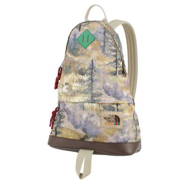 楽天市場】グッチ × ノースフェイス バックパック フォレスト ナイロン