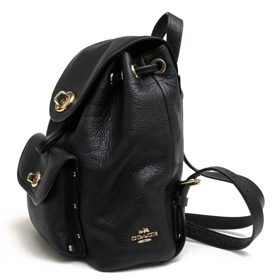 楽天市場】COACH リュック コーチ 37581 Mini Turnlock Rucksack In