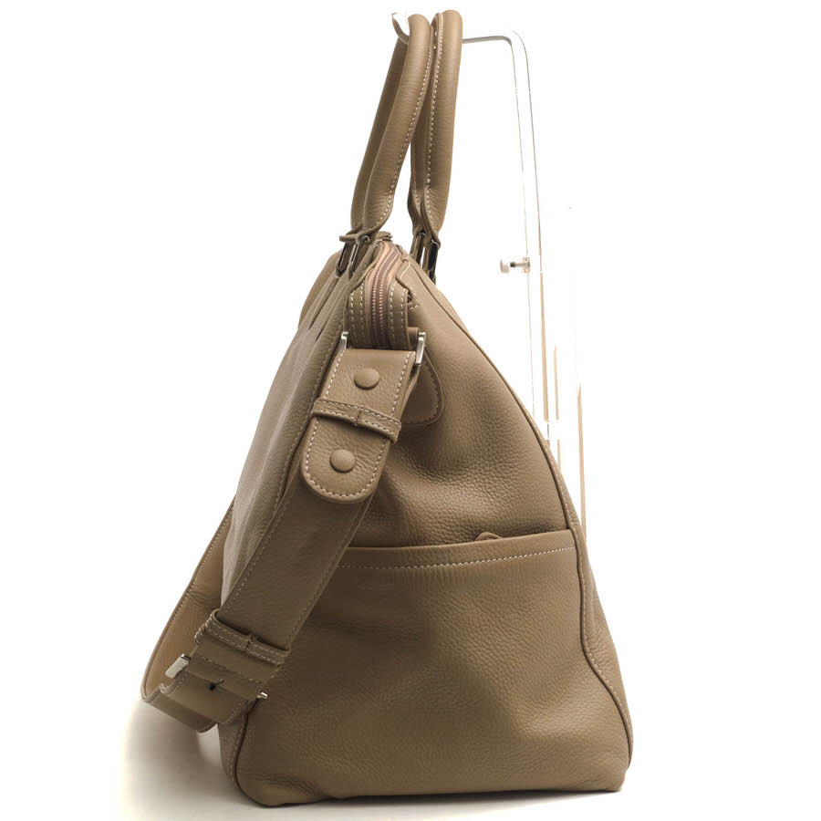 楽天市場】Kitamura ボストンバッグ キタムラ 牛革 サイドポケット付き