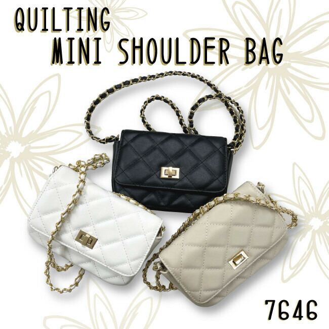 楽天市場】ショルダーバッグ キルティング レディース バッグ レザー調