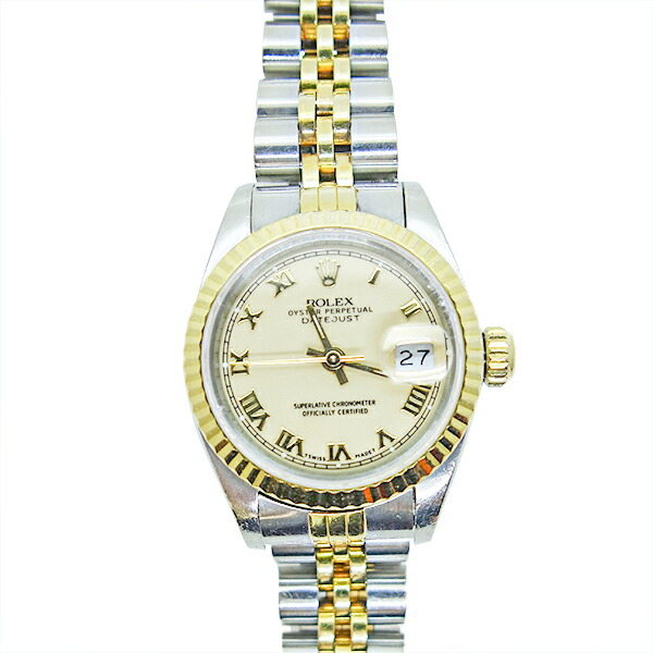 楽天市場】【中古】ROLEX ロレックス 69173 デイトジャスト ローマ数字