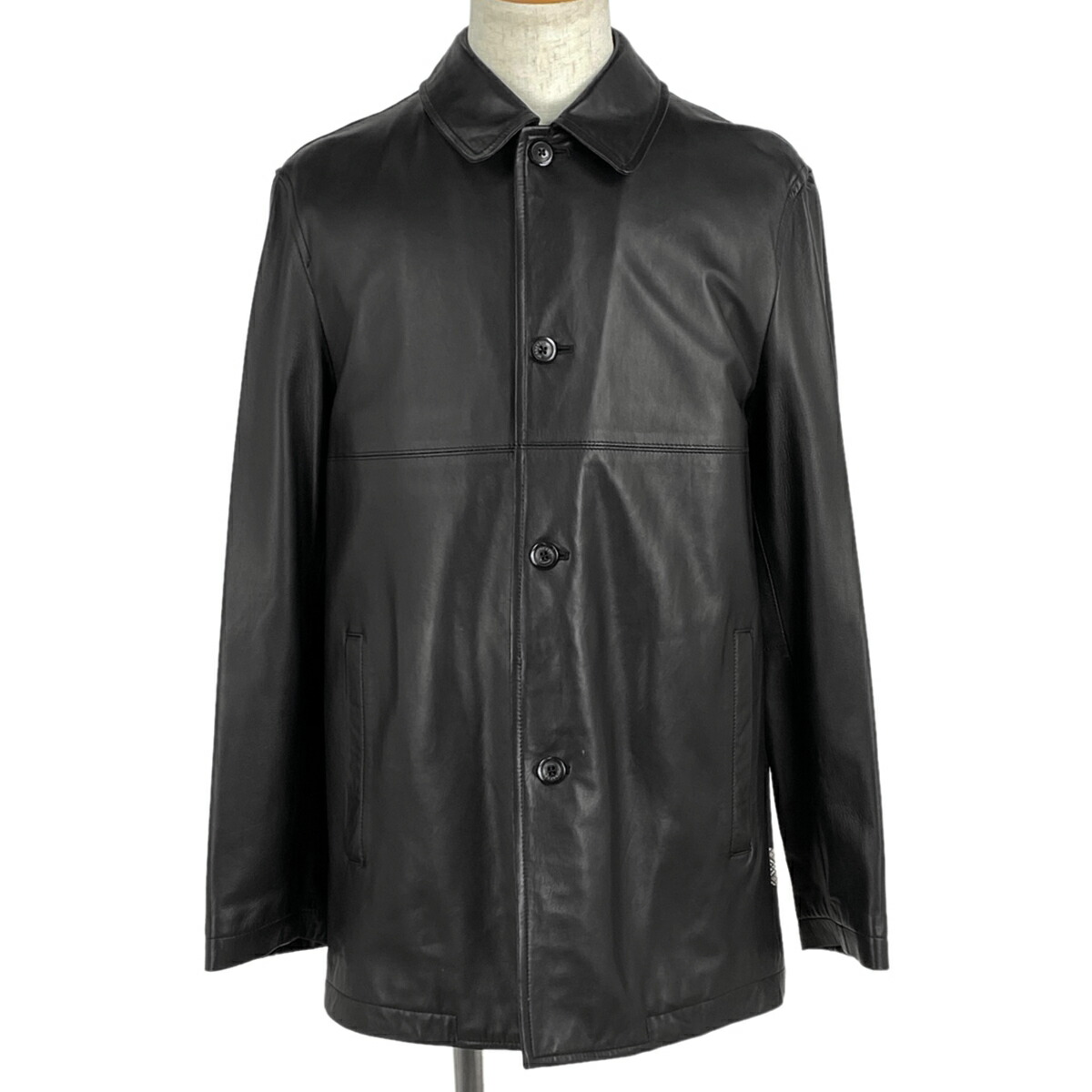 楽天市場】バーバリー BURBERRY ロゴボタン レザージャケット アウター