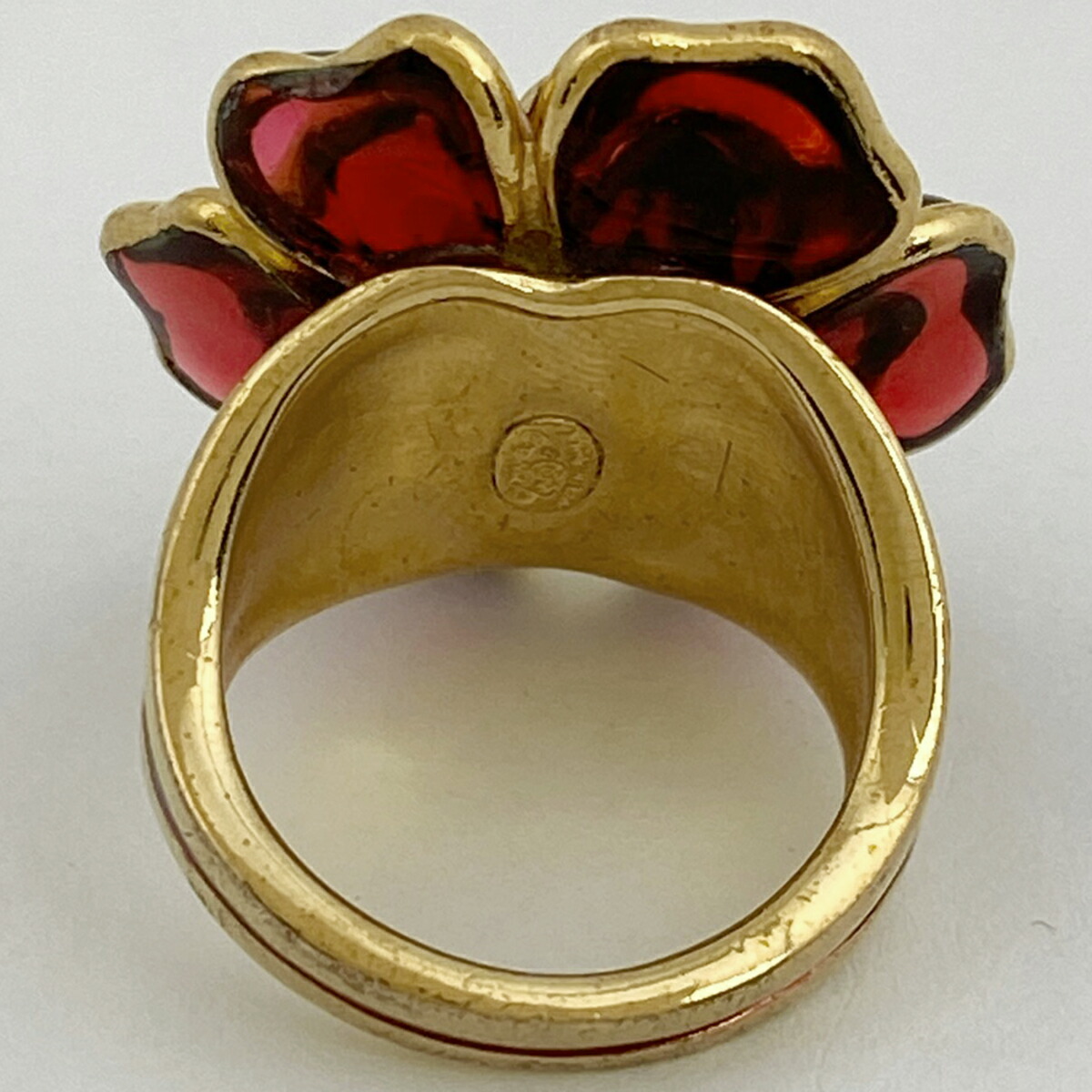 楽天市場】【ラッピング可】シャネル CHANEL フラワーモチーフ リング