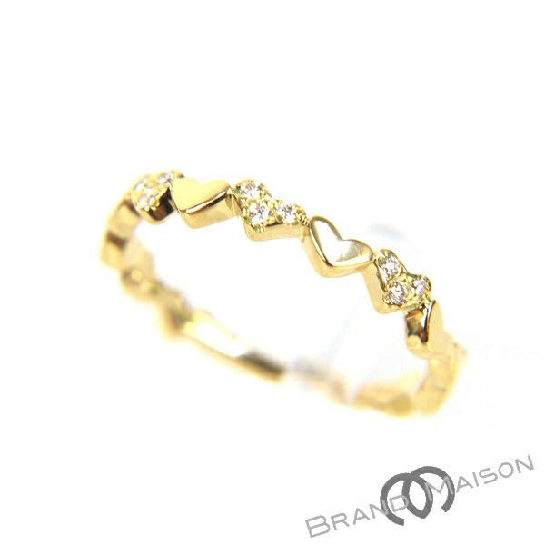 楽天市場】Aランク【アーカー】アンハート エタニティリング/750YG/2号