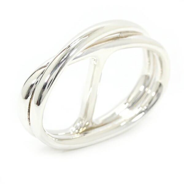 楽天市場】エルメス リング シェーヌダンクル パンク 2フィンガー W