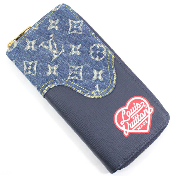 楽天市場】ルイヴィトン 長財布 モノグラム デニム NIGO 限定 青