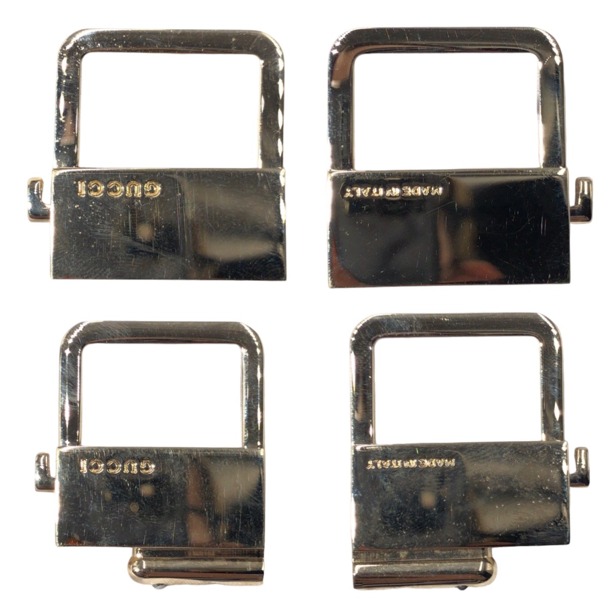 楽天市場】美品 GUCCI グッチ ゴールド メタル キーホルダー