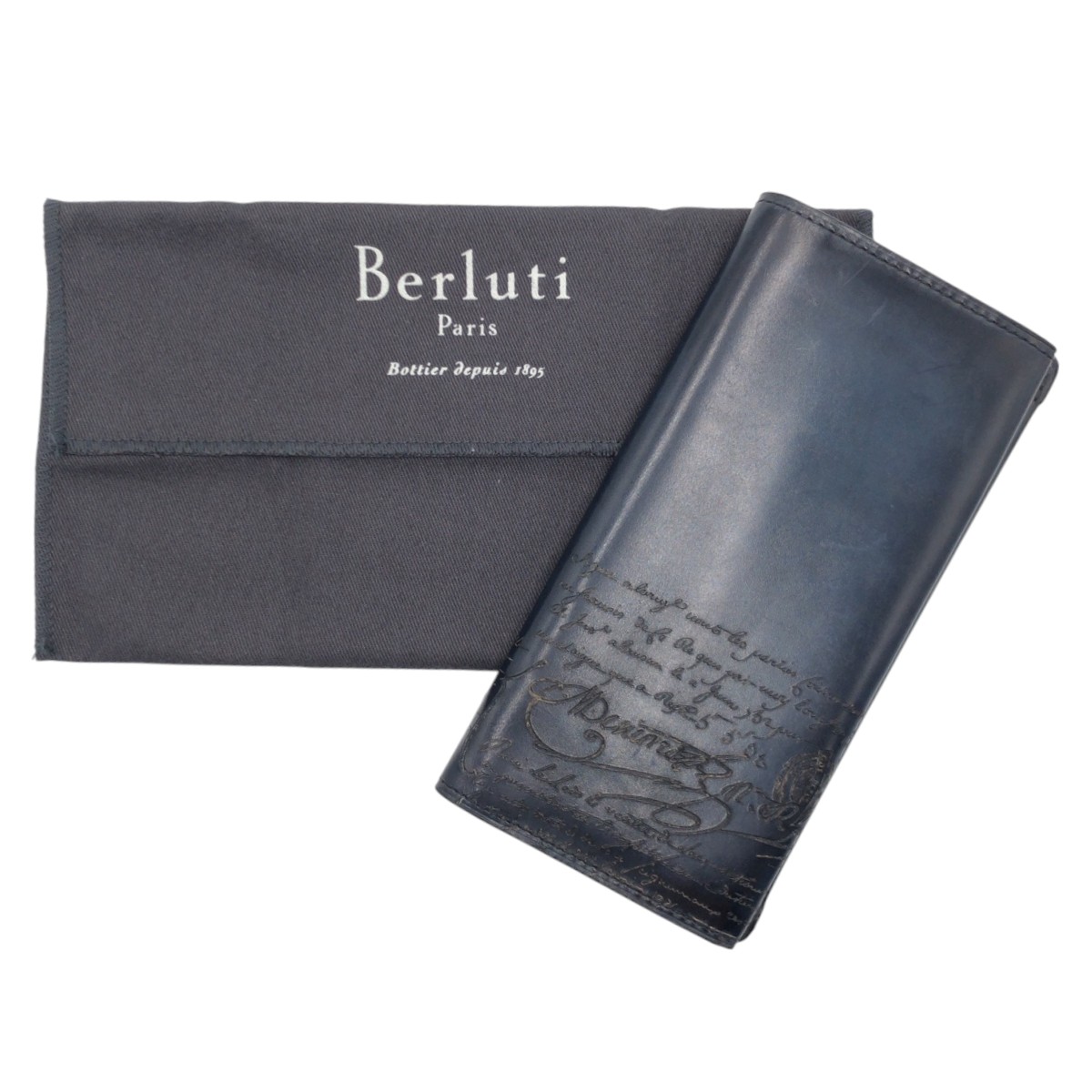 楽天市場】美品 Berluti ベルルッティ スクリット カリグラフィ