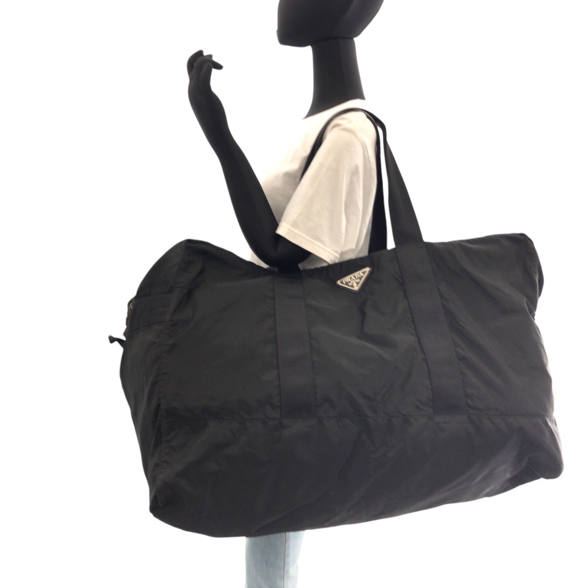 楽天市場】PRADA プラダ テスート 三角ロゴプレート ブラック 黒