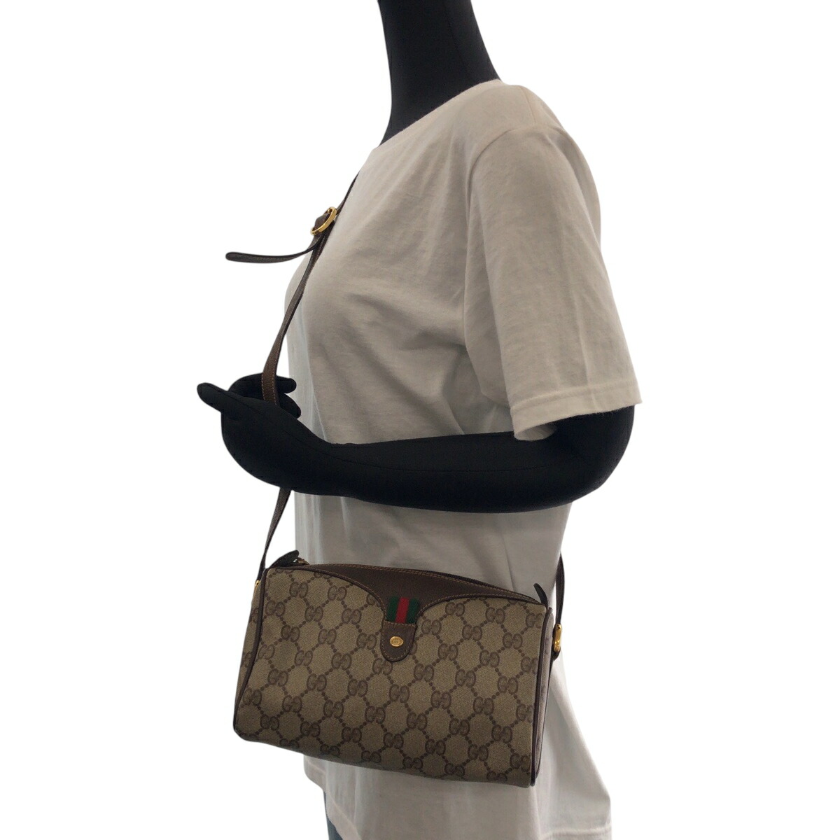 楽天市場】GUCCI グッチ ヴィンテージ オールドグッチ シェリーライン