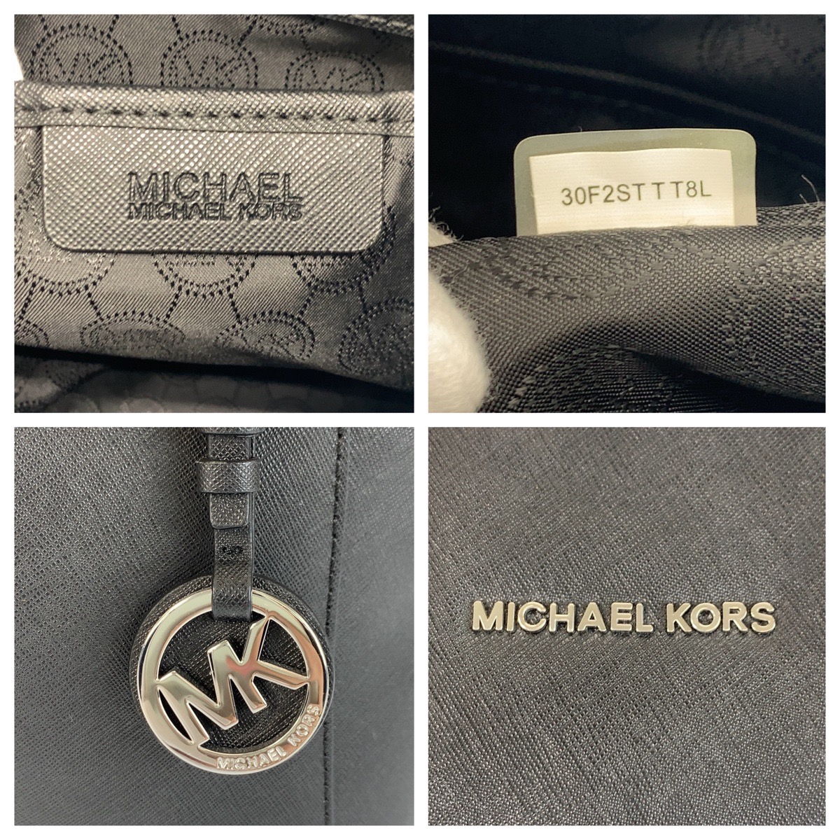 楽天市場】美品 Michael Kors マイケルコース ジェットセット ブラック