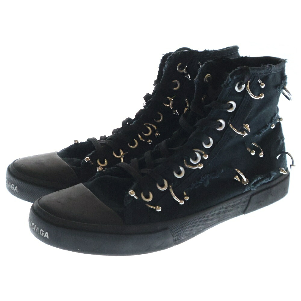 楽天市場】BALENCIAGA(バレンシアガ) サイズ:44 PARIS PIERCING HIGH