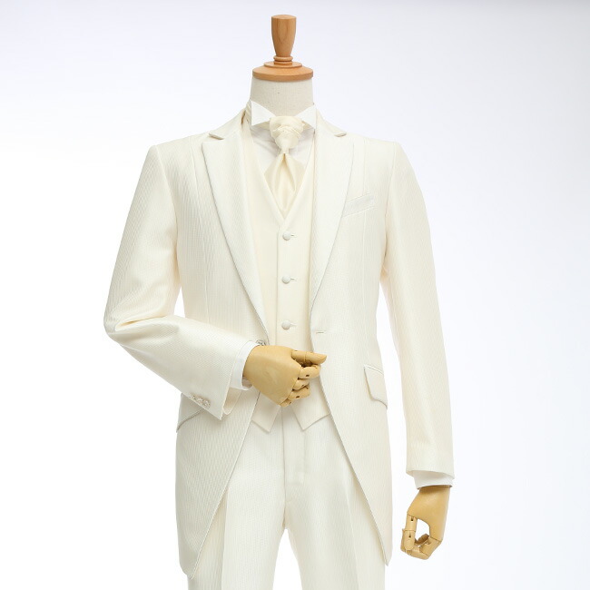 楽天市場】【レンタル】タキシード ホワイト（TX-064） フォーマル