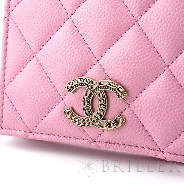 楽天市場】シャネル 二つ折りウォレット グレインドカーフスキン
