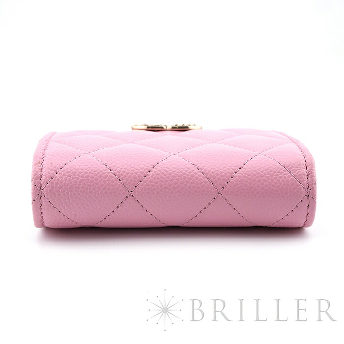 楽天市場】シャネル 二つ折りウォレット グレインドカーフスキン