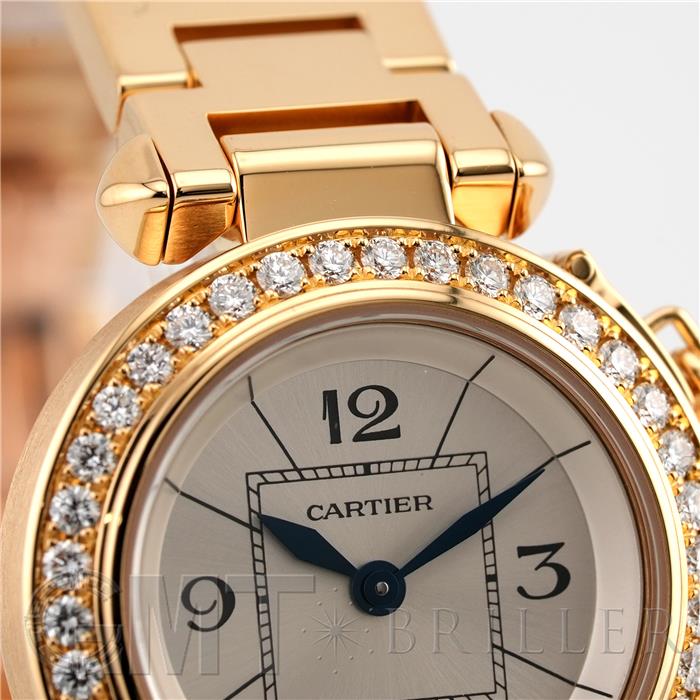 楽天市場】カルティエ ミスパシャ 27mm WJ124014 イエローゴールド