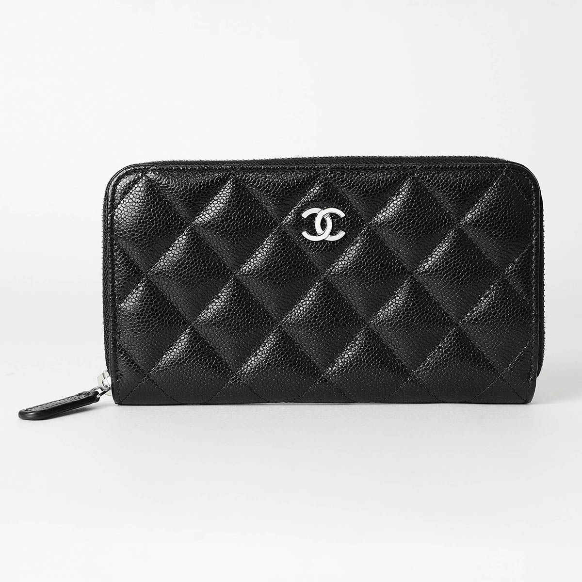 楽天市場】シャネル 長財布(ラウンドファスナー) CHANEL キャビア