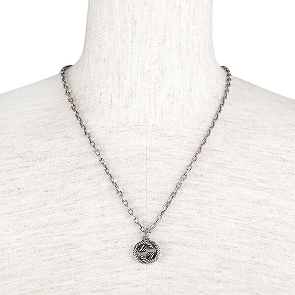 楽天市場】グッチ ネックレス GUCCI インターロッキングG 604155 J8400