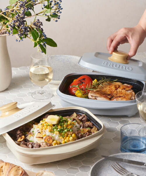 楽天市場】【P5倍】【BRUNO公式】レンジメートプロ スクエア by BRUNO