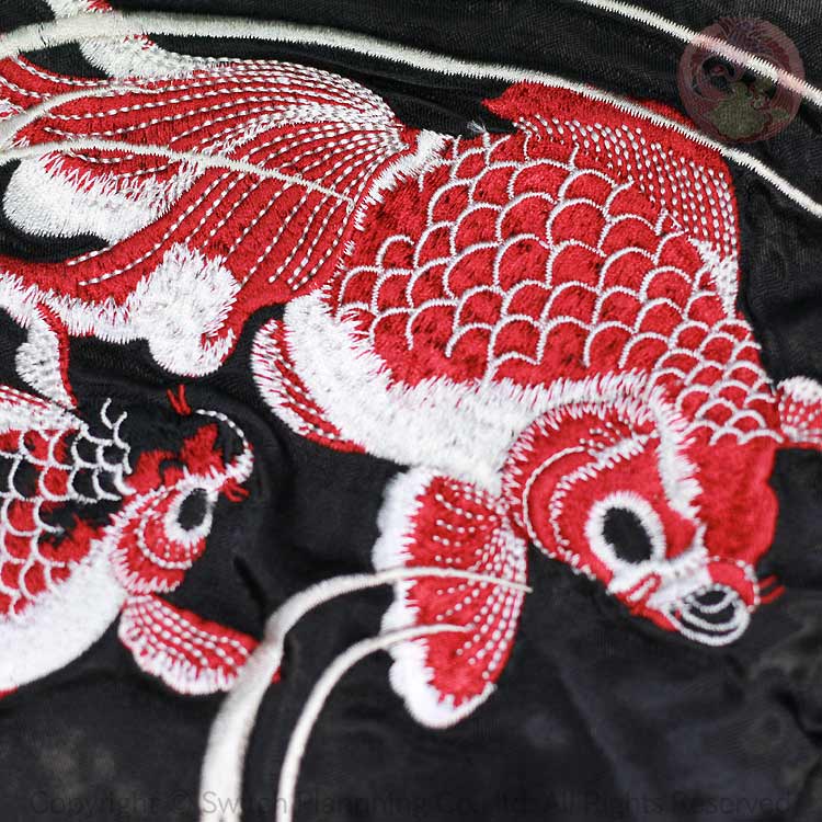 楽天市場】スカジャン 花旅楽団 はなたびがくだん スクリプト 桜と金魚