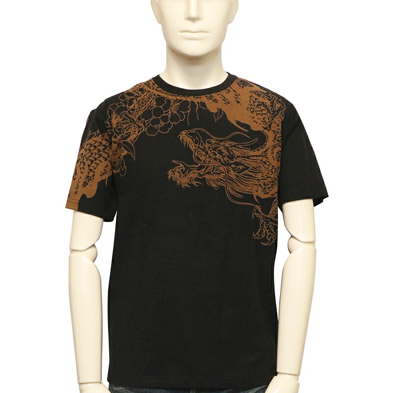 楽天市場】古都古都 × 絡繰魂 粋 龍虎 柄 刺繍 和柄 半袖Tシャツ