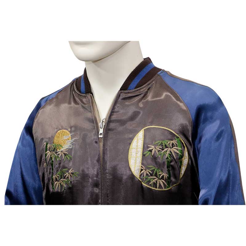 楽天市場】さとり/satori 虎と鍾馗 刺繍 和柄 リバ−シブル スカジャン