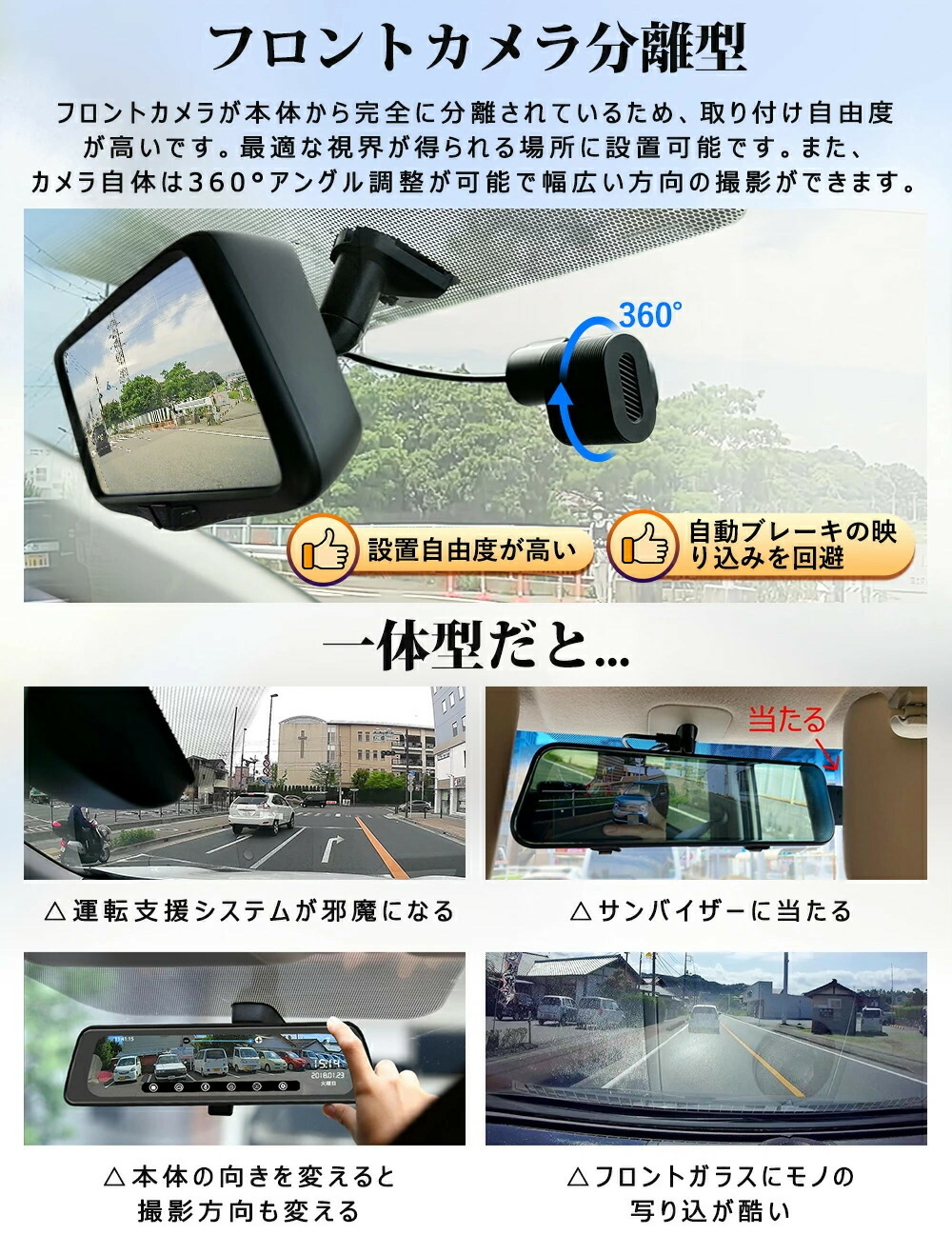 楽天市場】PORMIDO（ポーミド）PRD80Cデジタルインナーミラータイプ