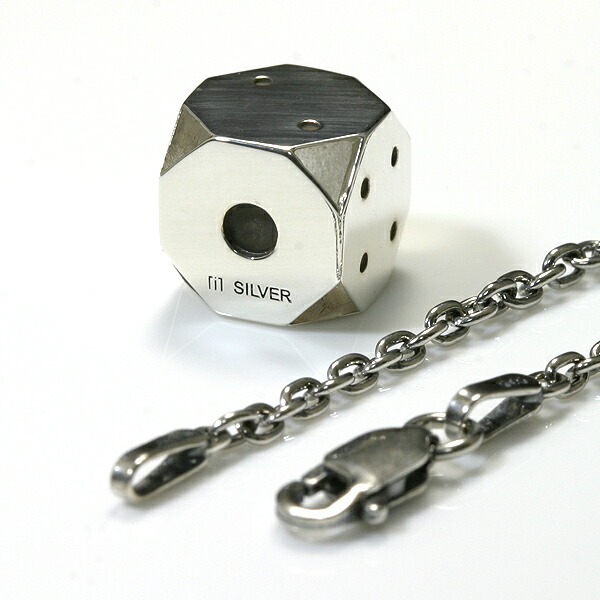 楽天市場】ダイス ネックレス メンズ シルバー925 【MODEAL】【送料