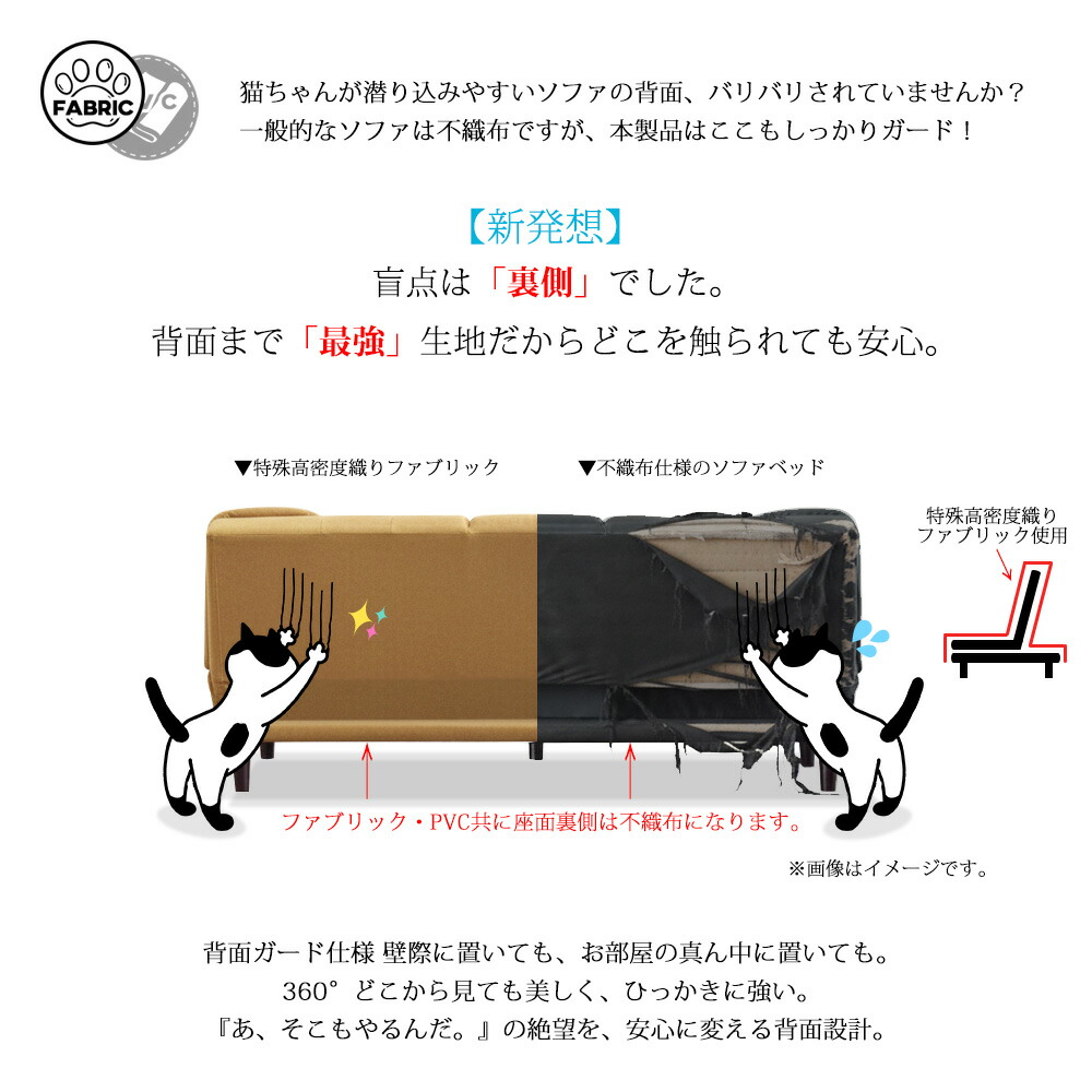 楽天市場】【3/4 20:00~枚数限定10%offクーポン！】ソファーベッド 3人