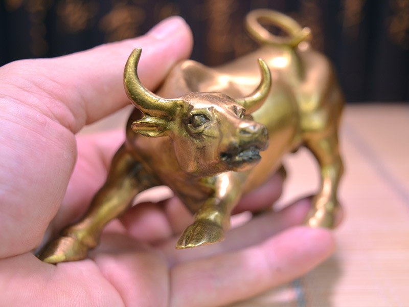 楽天市場】牛の置物 銅製金牛（牛気冲天） 運気向上！ : 中国貿易CTC