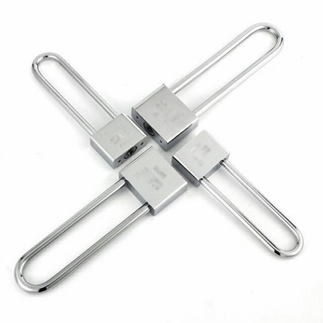 楽天市場】【送料無料】南京錠 鍵 吊長タイプ シャックル 軽量 頑丈