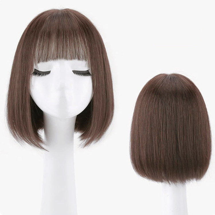 楽天市場】 脱毛症 医療用ウィッグ 人毛100% セミロングウィッグ 長さ