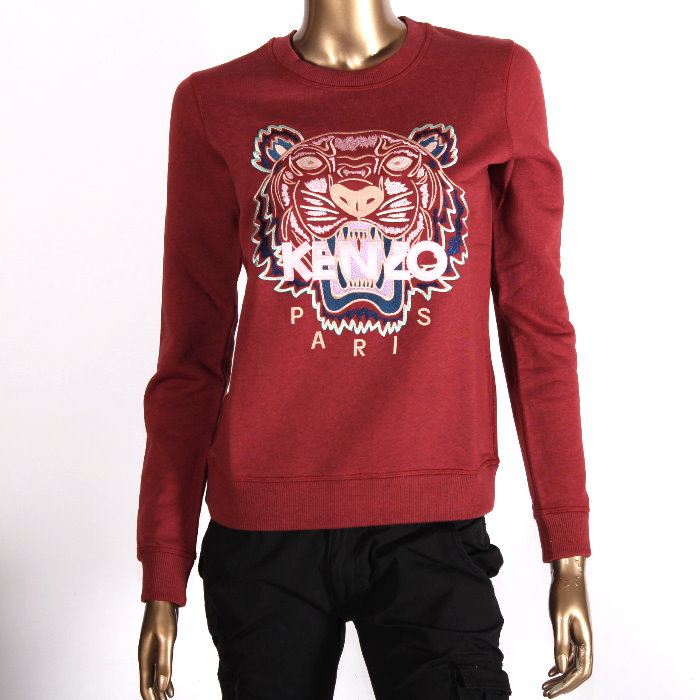 楽天市場】KENZO ケンゾー スウェット シャツ F862SW7054XA ボルドー