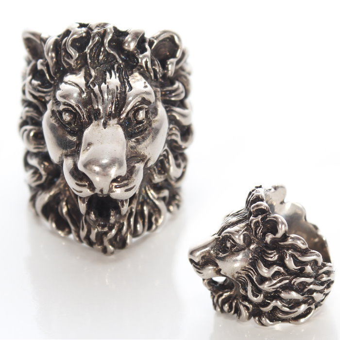 楽天市場】gucci ライオンヘッド（指輪・リング｜男女兼用アクセサリー