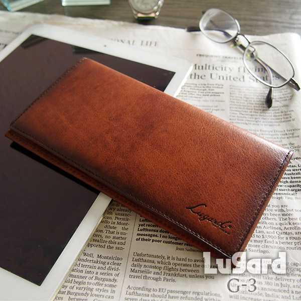 楽天市場】青木鞄 長財布 [5206] Lugard メンズ 牛革 レザー 財布 長