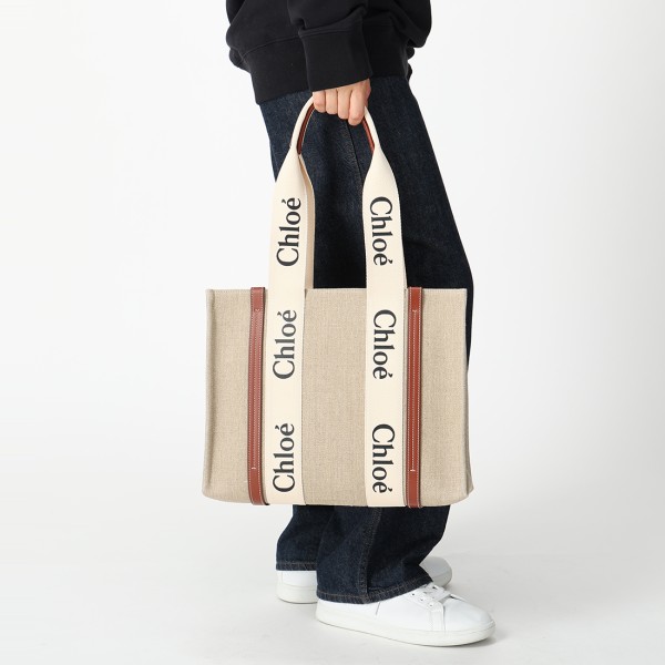 楽天市場】CHLOE クロエ トートバッグ WOODY ウッディ レディース