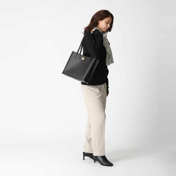 楽天市場】コーチ バッグ トートバッグ ブラック レディース COACH