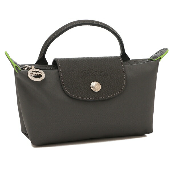 楽天市場】ロンシャン ポーチ プリアージュ グリーン レディース