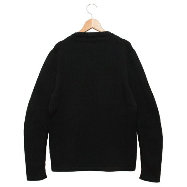楽天市場】プラダ ニット セーター トライアングルロゴ ブラック