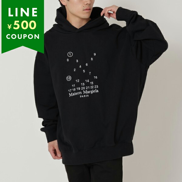 楽天市場】メゾンマルジェラ パーカー スウェットシャツ フーディー