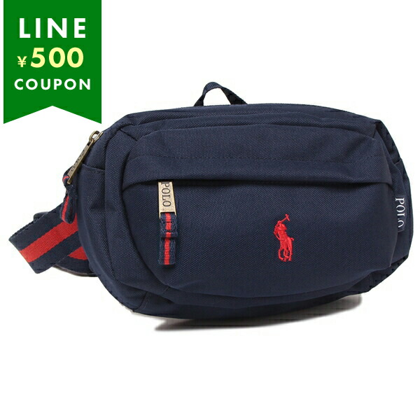 楽天市場】ラルフローレン ボディバッグ ネイビー レッド レディース